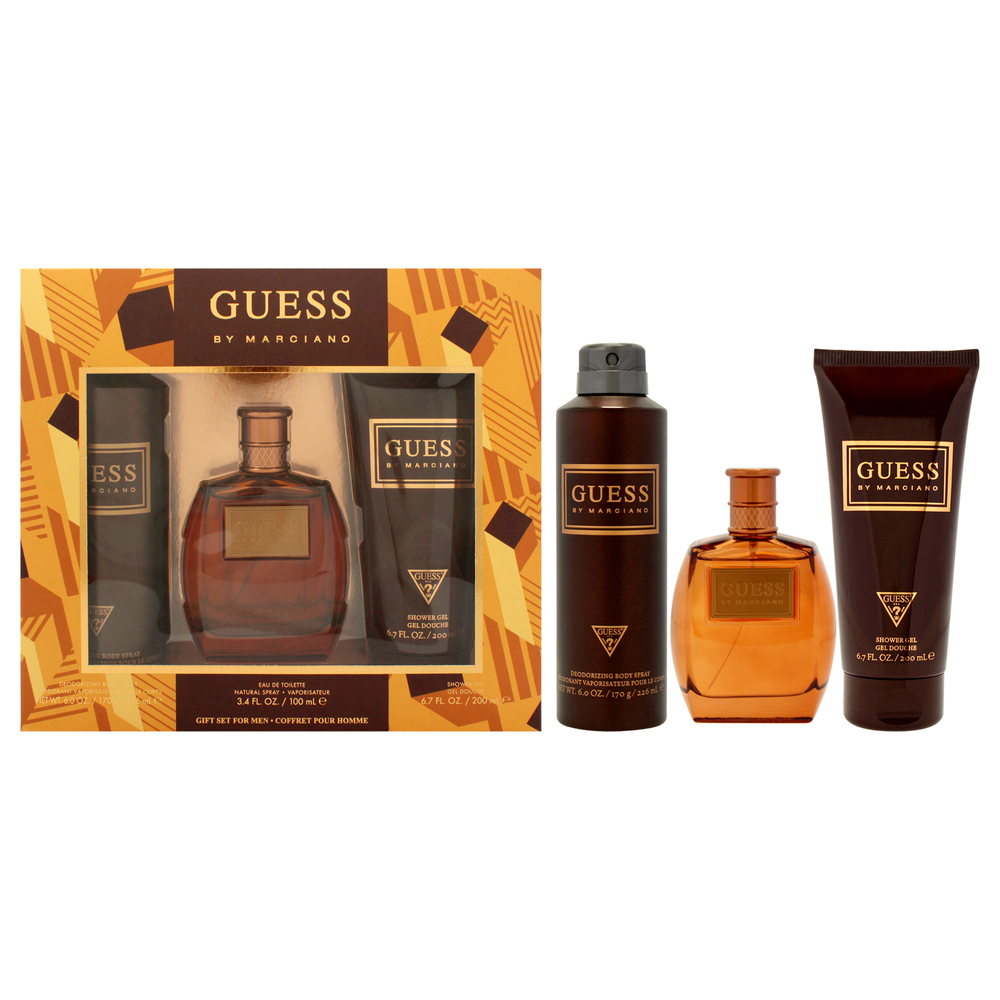 Guess by Marciano by Guess for Men 3 Pc Gift Set